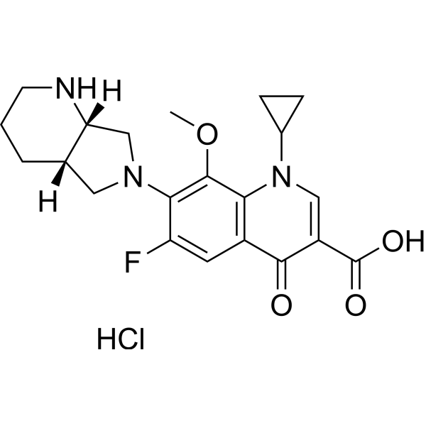 Moxifloxacin Hydrochloride Chemical Structure