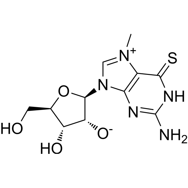 7-Methyl-6-thioguanosine Chemical Structure