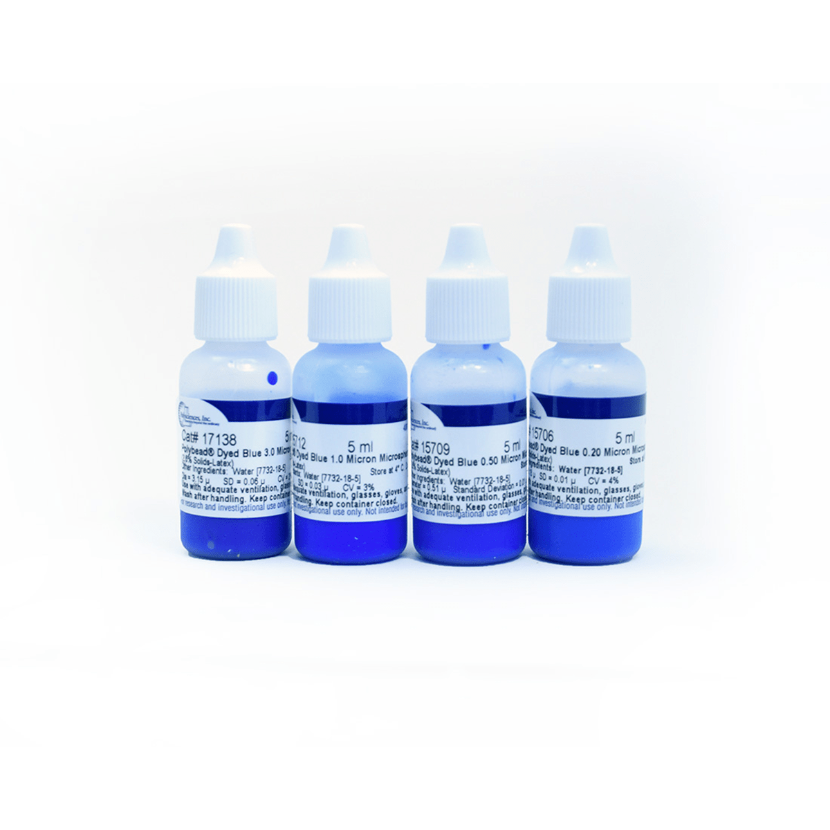 Polybead® Polystyrene Blue Dyed Microspheres 3.00μm - Polysciences