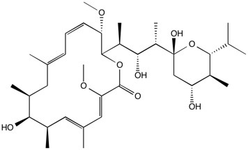 Bafilomycin A1 chemical structure